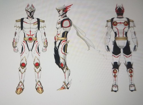 Was Going Through The P5S Digital Art Book Again And My KonoZen Brain Is Going, "Mmm... Black And White