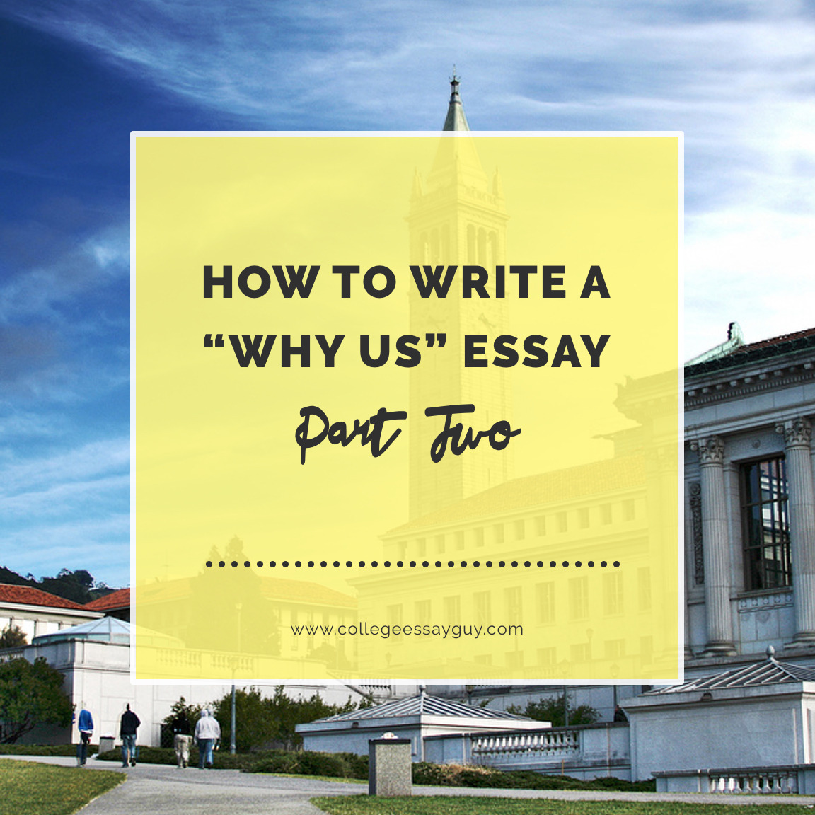 what to write about in why us essay