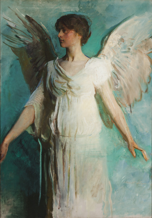 Abbott Handerson Thayer (American, 1849–1921). An Angel, 1893.