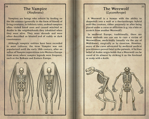 mythicarticulations:  The Adventurer’s Guide to the Skeletons of Mythical Creatures and Other Illusi