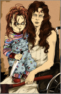 anonmarleighdourif:Nica and Chucky. :) I