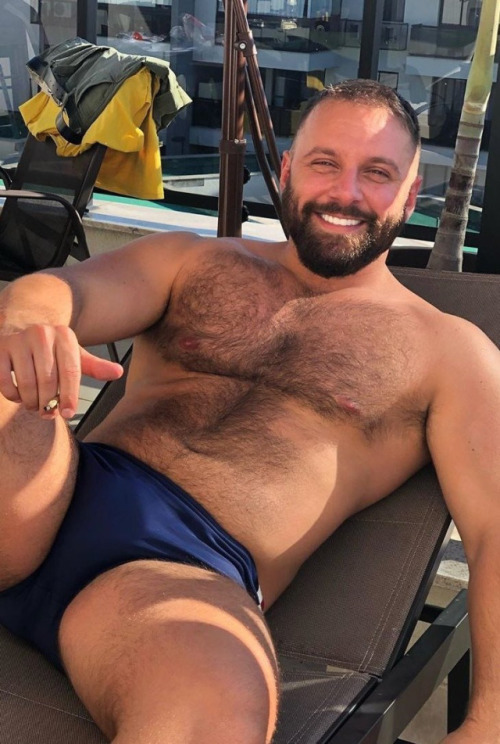 fur+speedo+beard+