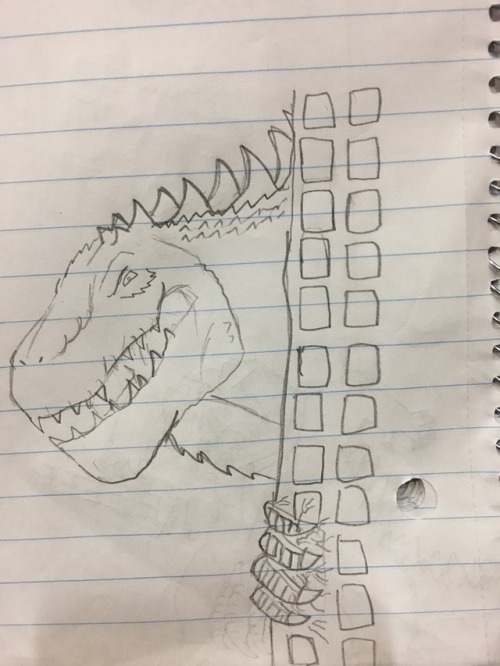 He Looks A Lot Like A Dinosaur - My Little Sister Who Was Watching Godzilla 1998 With Me 