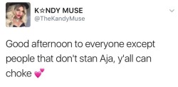 untuckedqueens:Kandy loves Aja so much, it