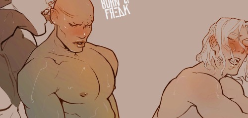 bornfreakdraws:bornfreakdraws:And Abel makes three *eyes emoji*( Look me up @ BornFreak on Patreon for the full pic ) Come get your uncropped pic, babbeyys ~