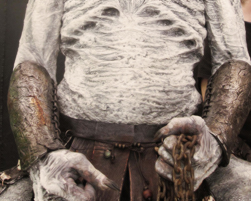 kipkinkels-deactivated20140129:  Details of the White Walker special effects make-up.