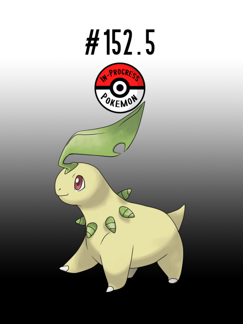 inprogresspokemon: #152.5 - As Chikorita age, the sweet aroma that wafts from the leaf on their