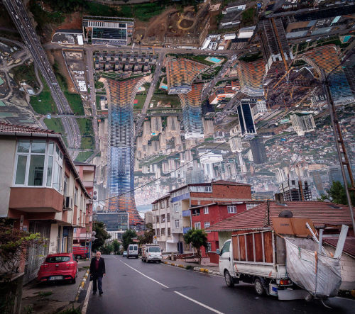 archatlas:Parallel Universes II by Aydin BüyüktaşA series about urban virtual mirrors by Aydin Büyük