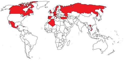 thelandofmaps: Countries which france has surrendered to. [4500x2234]CLICK HERE FOR MORE MAPS!thelan