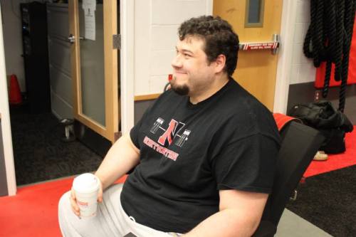 bulkydudes:  Michael Zawilinski, Massachusetts powerlifter. He towers over just about everyone he meets.