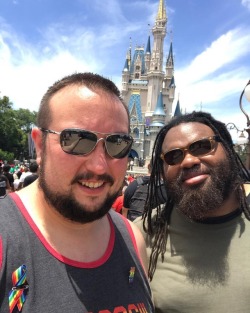 Typical tourist selfie.  (at Disney’s