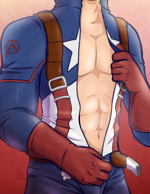 So, I’m drawing some male super hero pin ups, because why the hell not. So far I’m doing the Avenger