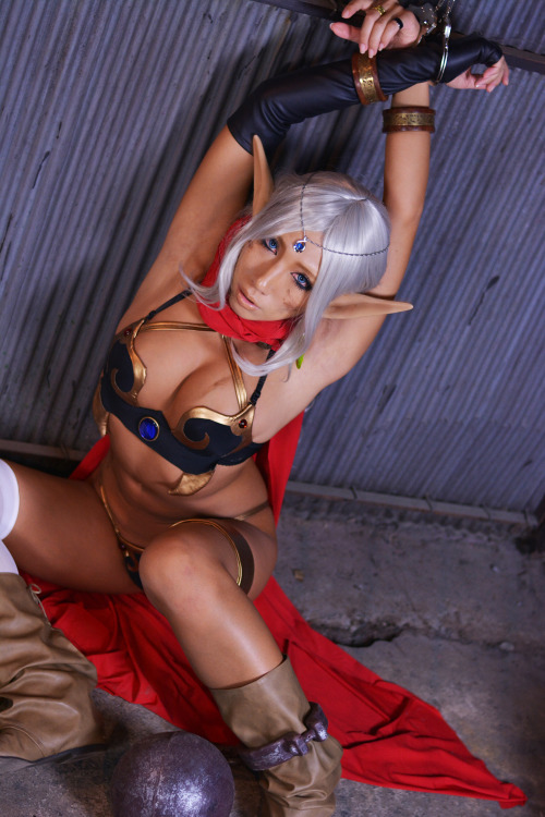 Cosplay Girl Nonsummerjack (Dark Elf) (Eternal Darkness) 1-9