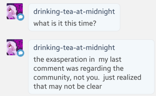 Nothing new. Just the crash that always follows when I get really pissed off over something I can’t do anything about. (So it’s just those two posts still.)