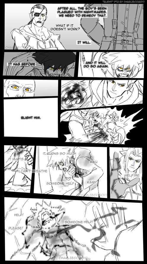 chachacharlieco:  BlightAfter Sora has been possessed by Xehanort, he struggles to