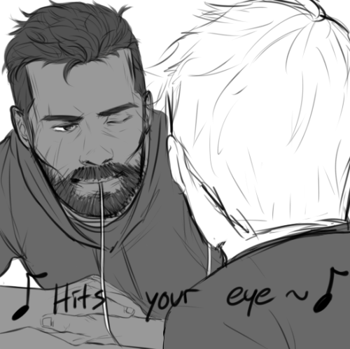 velvvetcat09:    ♪ That’s amore~  ♪   