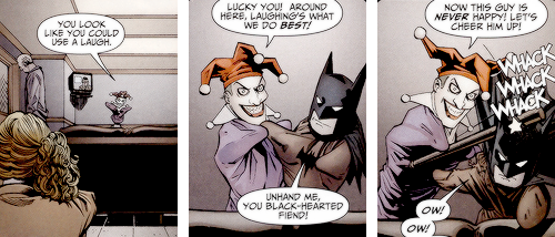 sundryaddams:  ha-harleyquinn:“It took a lot out of Arnie to make any sort of gesture