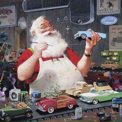hotrodzandpinups:  Have a very merry Christmas
