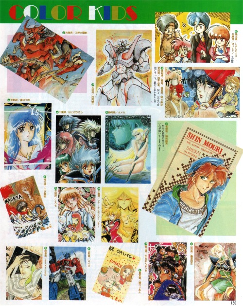 Fan arts / Anime V magazine (01/1991)    