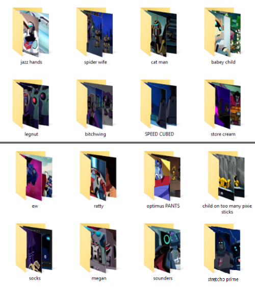 drpendulum:corticalpsychicpatch: my TFA screencap folderstag yourself, i’m Socks and Store Cre