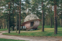 pwlanier:Planetarium on the territory of a children’s sanatorium. St. Petersburg.Calvert Journal 