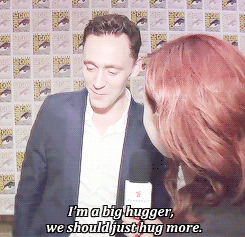 madisonyork:  Tom is a big hugger. 
