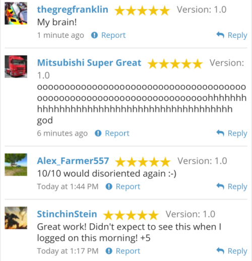 I think they like my new level Did I mention how much I love the beamng community