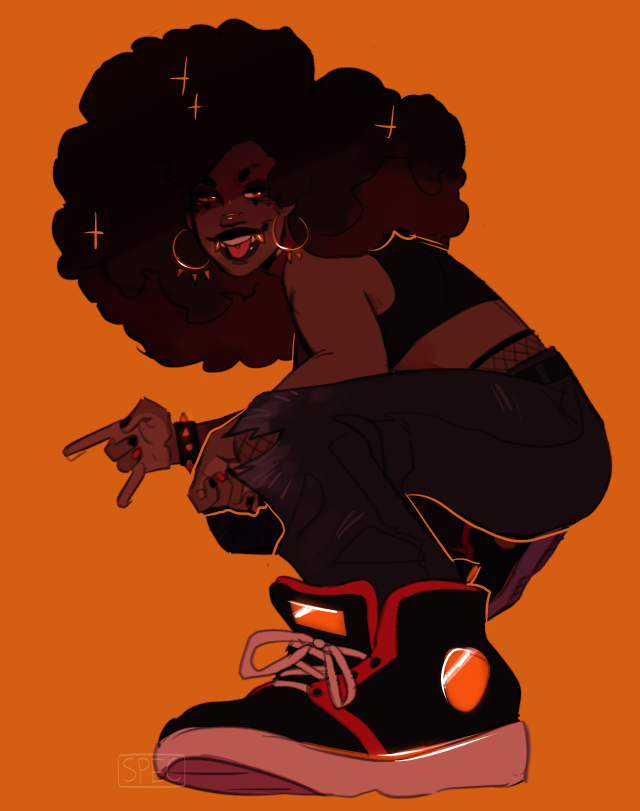 cool vampire lady i drew a while ago