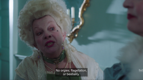 Anna Calder-Marshall on Harlots 