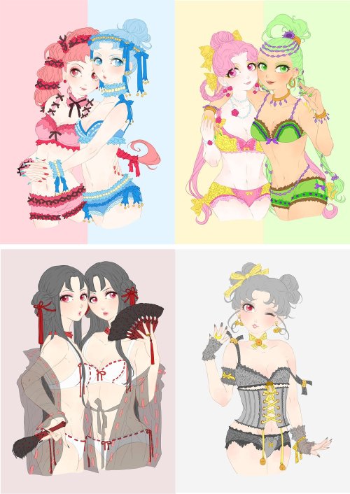 Sailor Moon Lingerie By Soudwrong