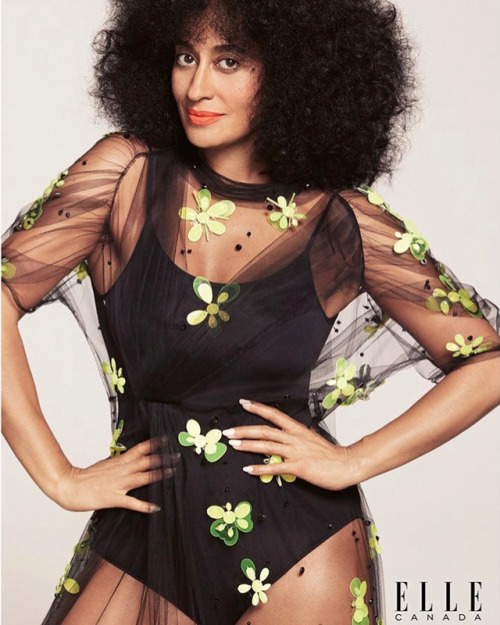 Tracee Ellis Ross front and center on the cover of Elle Canada  . #traceeellisross #blackdirector #b