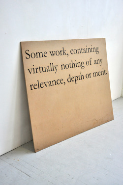 visual-poetry:  “some work” by trevor