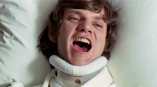 jakeledgers: Malcolm McDowell as Alex DeLarge in A Clockwork Orange (1971) dir. Stanley Kubrick