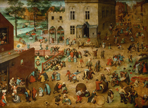 Children&rsquo;s Games, Pieter Brueghel the Elder, 1560