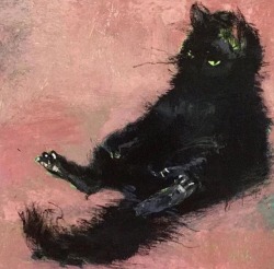 redlipstickresurrected:Vanessa Stockard (Australian, b. 1975, Sydney, Australia) - Grumpy Cat, 2015  Paintings   Mood 