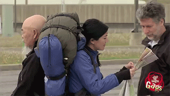sizvideos:  Young Japanese Girl Turns Into Old Man - Video 