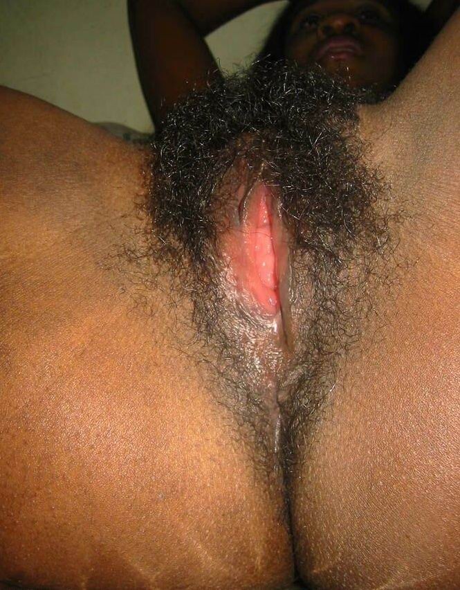 Fat black hairy pussy