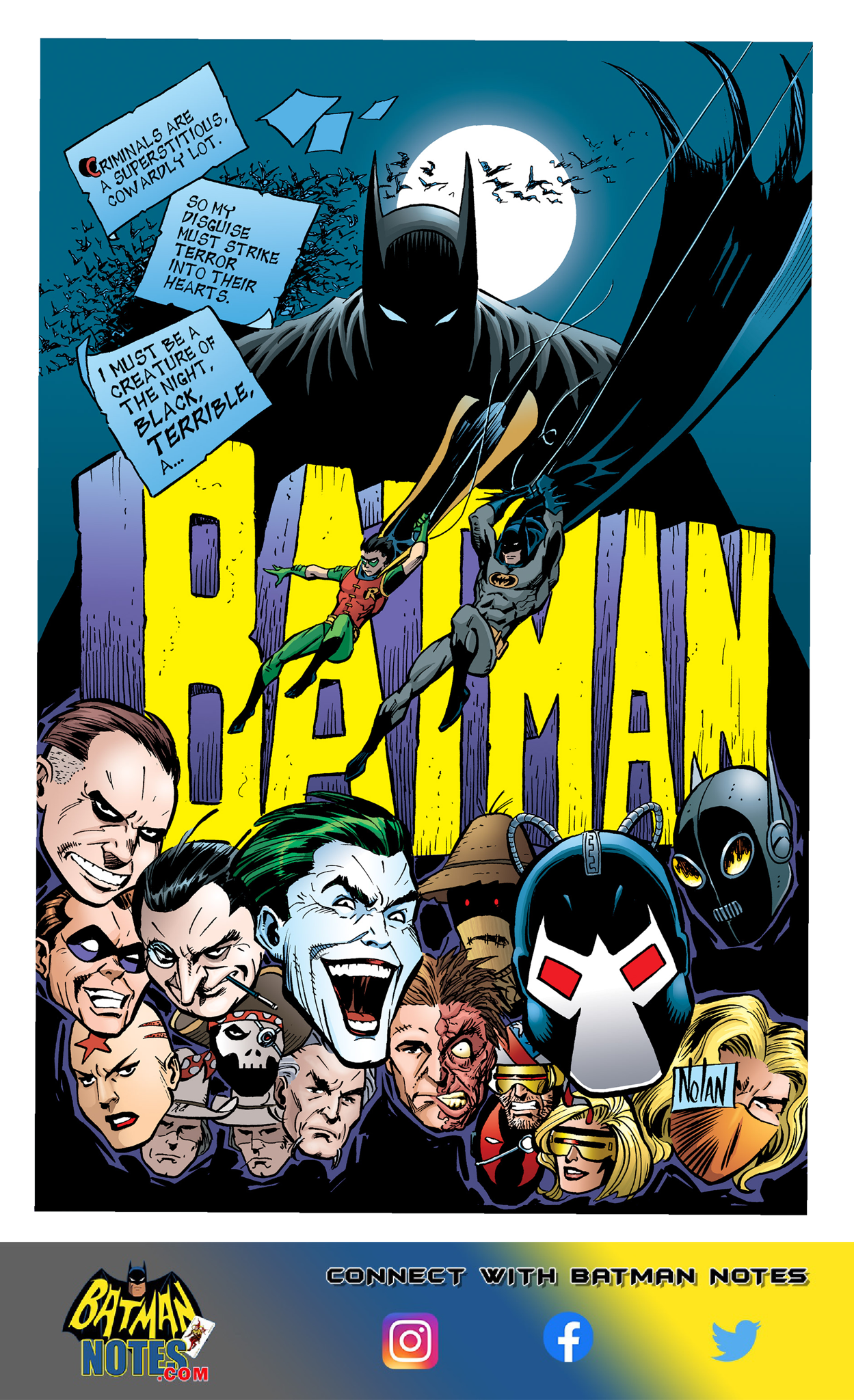 BATMAN NOTES — The World of Batman by Graham Nolan