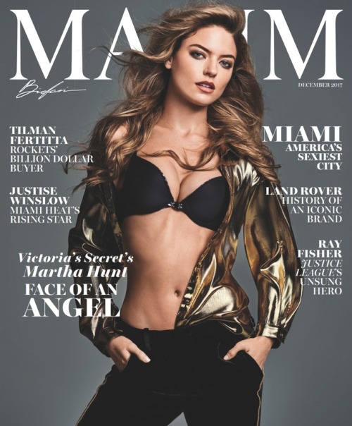 XXX Martha Hunt - Maxim USA 2017 Diciembre (21 photo