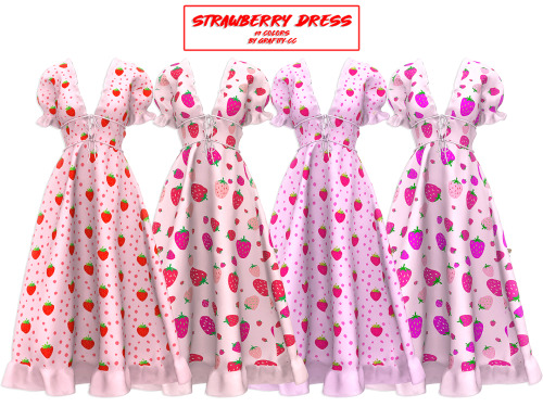 ✨ Recent public releases ✨Strawberry Dress (14 swatches) [ DOWNLOAD ] ;Dixie Jacket with Turtleneck 