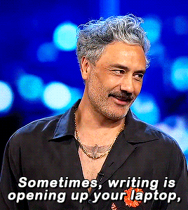 skulandcrossbones:What’s writing, you know?