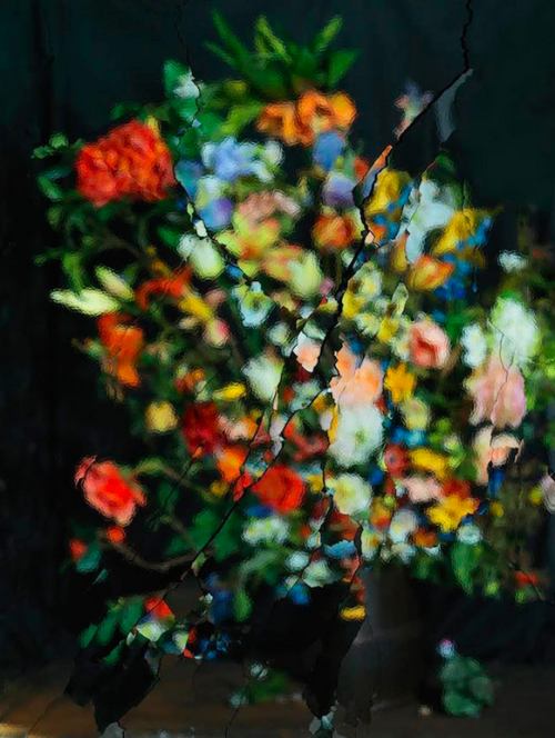 kateoplis:  Broken Flowers, Ori Gersht 