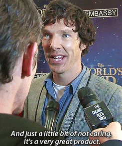 luciawestwick:  Benedict Cumberbatch reveals his secrets. 