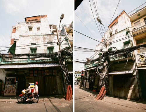 Saigon, Wietnam 2017 / Canon AV-1 / Canon 17mm/f4 lens / Expired Fujifilm c100