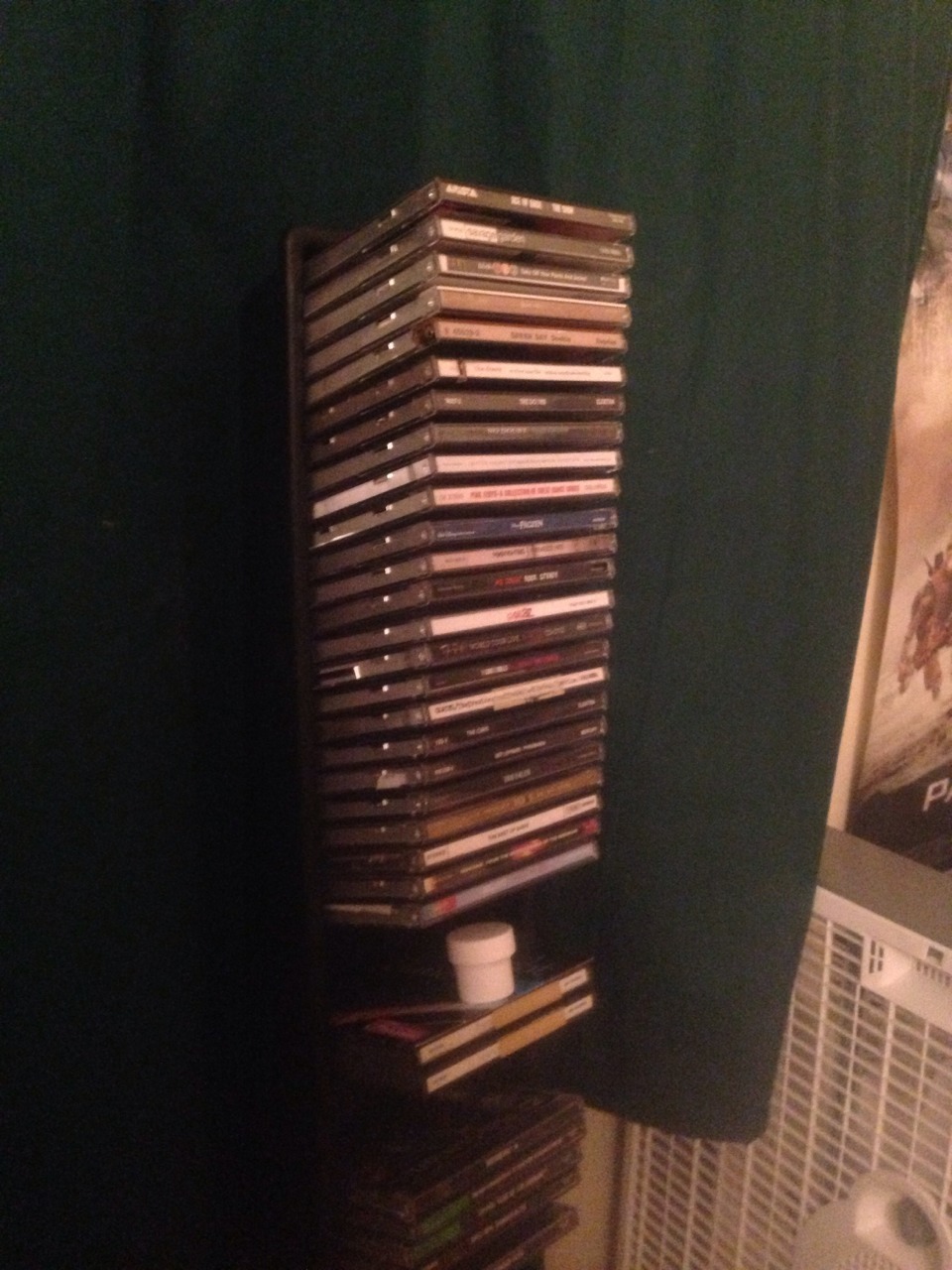 bulbashit:  My music collection as of right now! Consists of audio CDs, 33s, 45s,