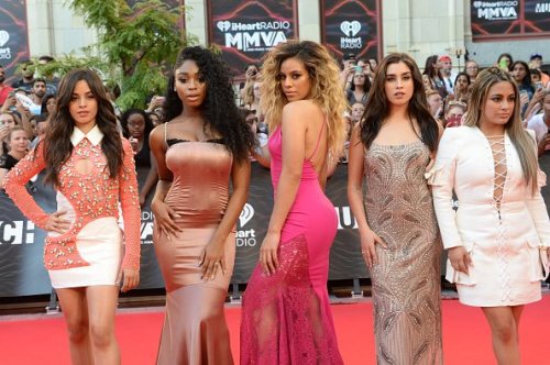 Fifth Harmony at the MMVAs red carpet