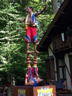 a-study-in-timey-wimey:  Barely Balanced at the Maryland Renaissance Festival