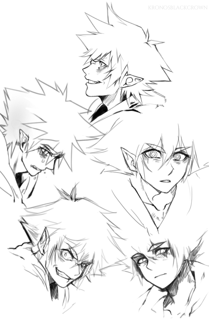 crowind1:  Sora- Xehanort _Kingdom heartsI did this for @/chacharlieco in my twitter.I
