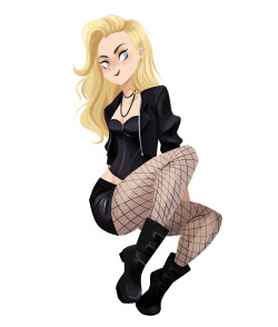 taryndraws:  Black Canary!