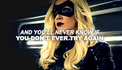 blackcanarysource:the time for being sad is over.